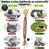 Prémium macskajáték - Ezüstszőlő, macska rágó és játékszett - 5 darabos kiszerelés -